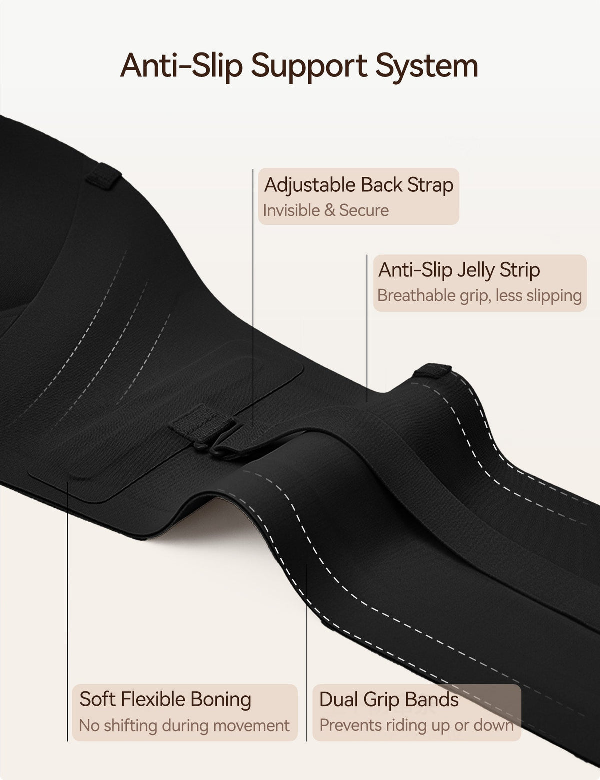 StayLift Strapless Bra