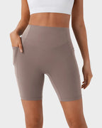 Tummy Control Butt-Lifting Training Shorts with Pockets – 7
