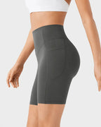 Tummy Control Butt-Lifting Training Shorts with Pockets – 7