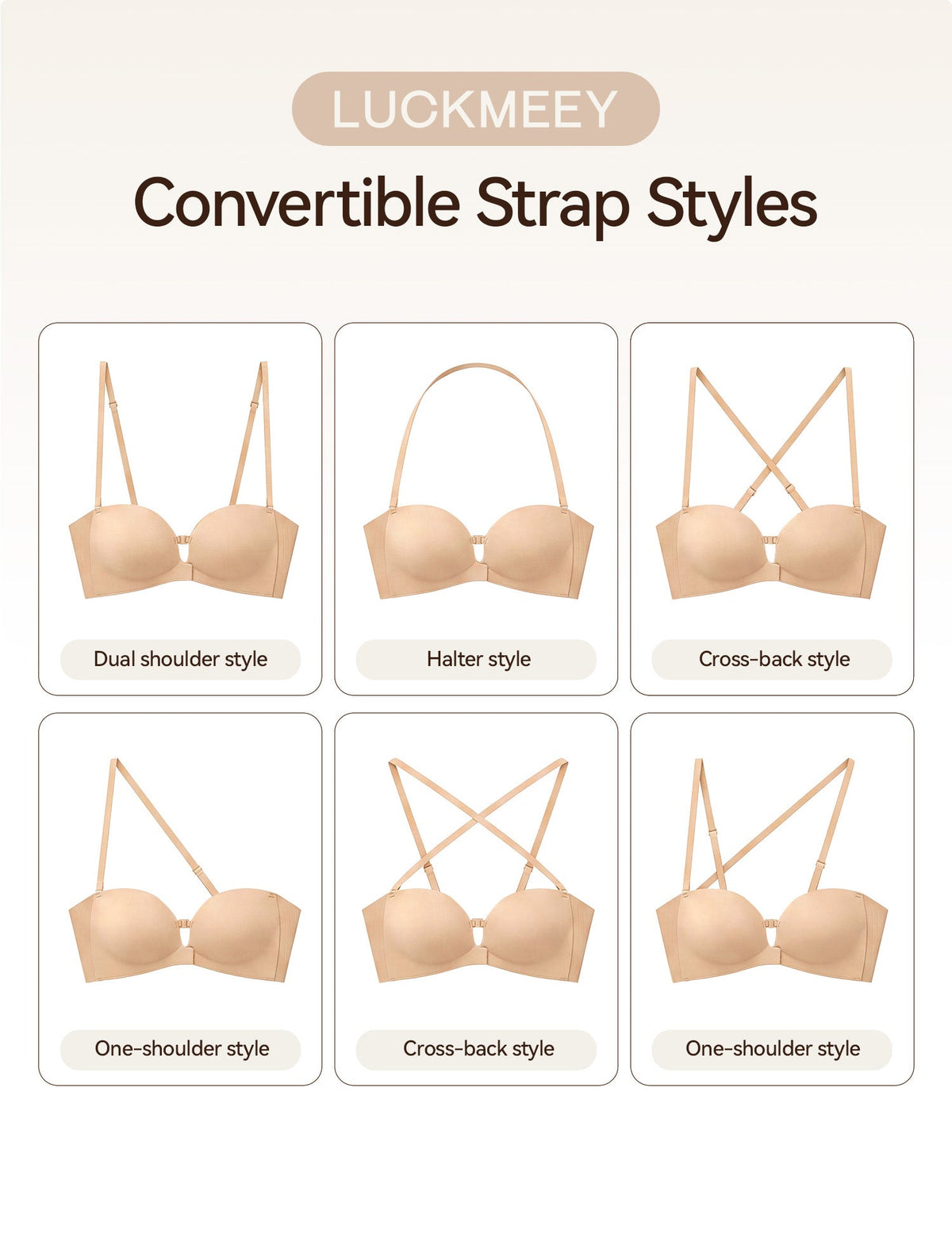 StayLift Strapless Bra