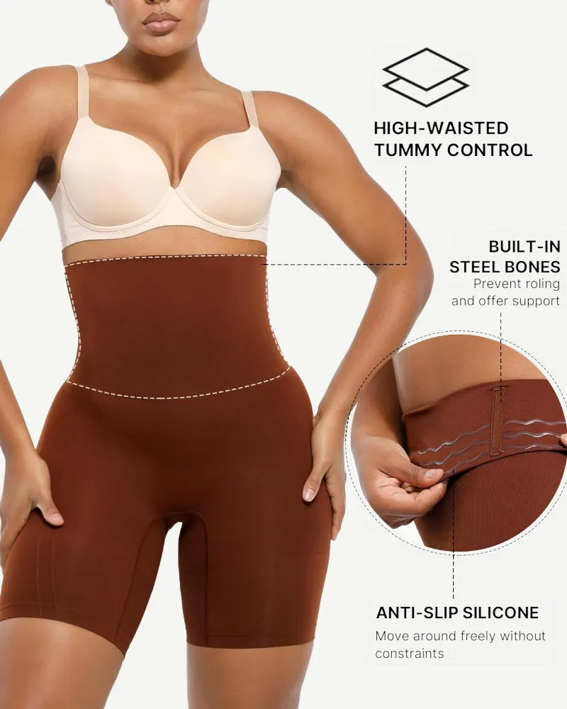 Tummy Control Butt Lift Thigh Slimming Shapewear Shorts