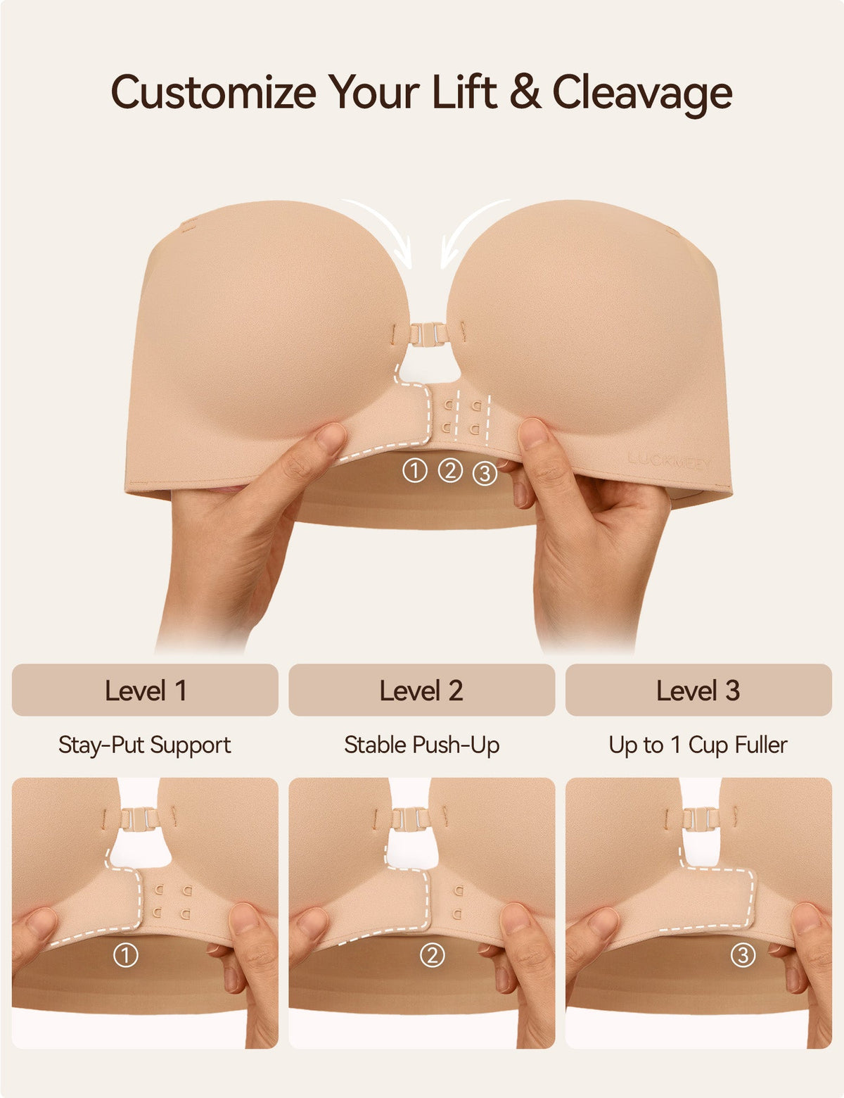 StayLift Strapless Bra